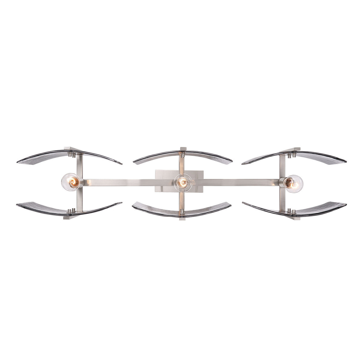 Golden - 3164-LP PW-SWG - Three Light Island Pendant - Aenon - Pewter
