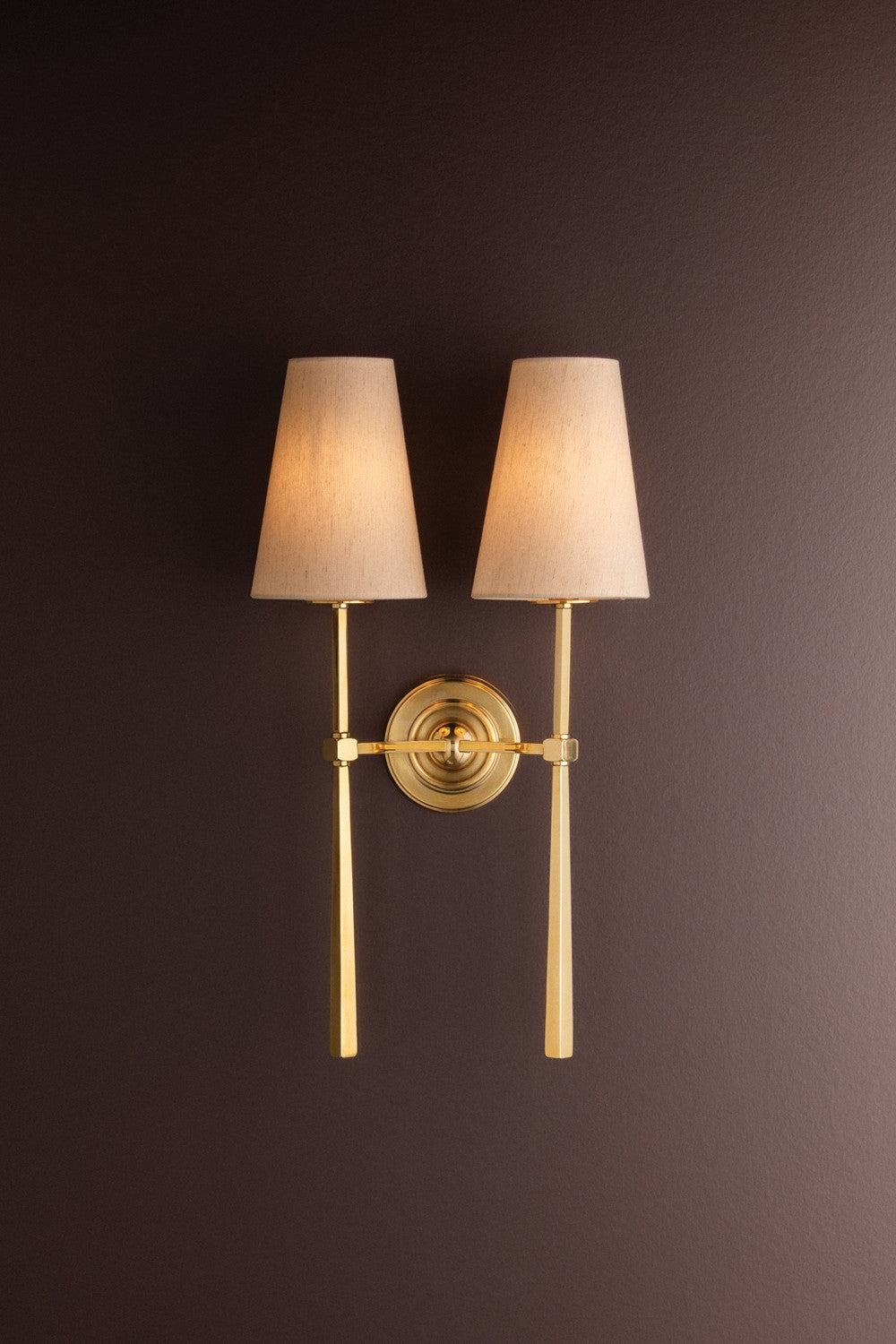 Corbett Lighting - 570-02-VB - Two Light Wall Sconce - Cadiz - Vintage Brass
