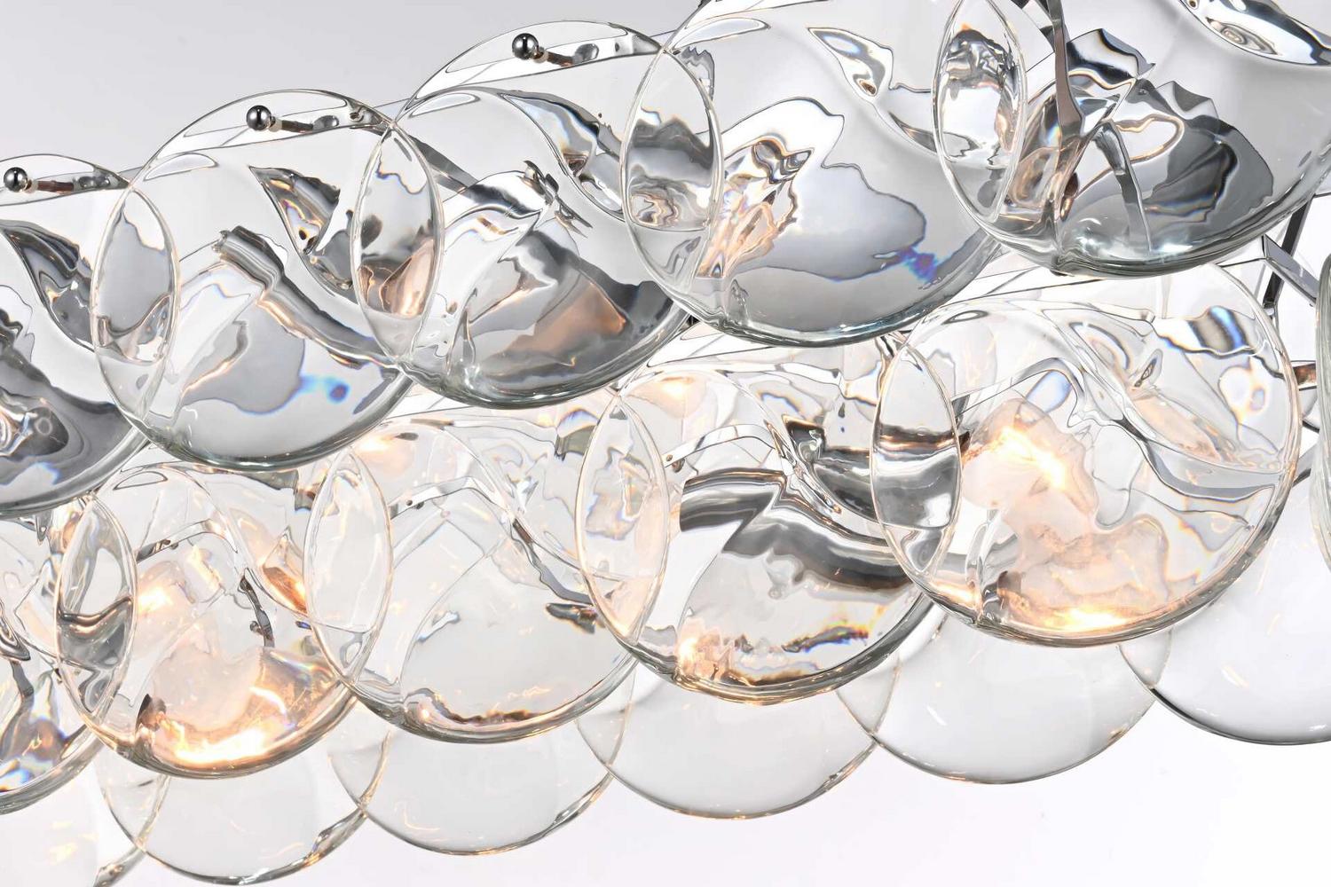 Elegant Lighting - 1010D42C-01CR - 17 Light Chandelier - Charlotte - Chrome