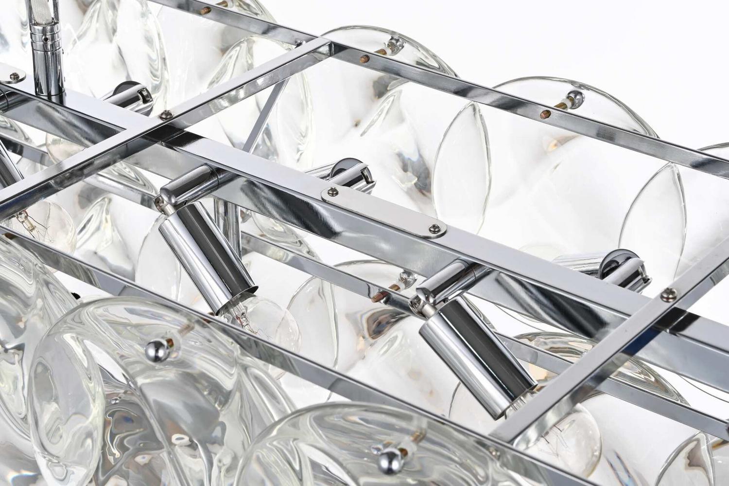 Elegant Lighting - 1010D42C-01CR - 17 Light Chandelier - Charlotte - Chrome