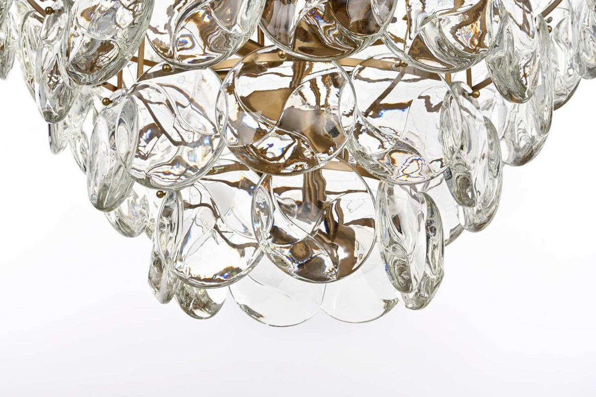 Elegant Lighting - 1010G42SG-01CR - 66 Light Chandelier - Charlotte - Satin Gold