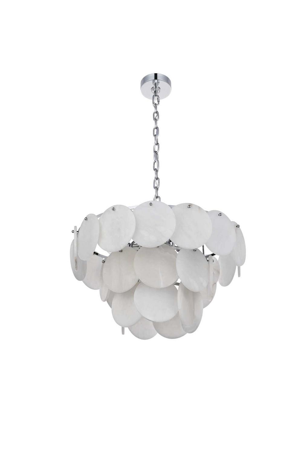 Elegant Lighting - 1010D24C-11ST - 12 Light Chandelier - Charlotte - Chrome