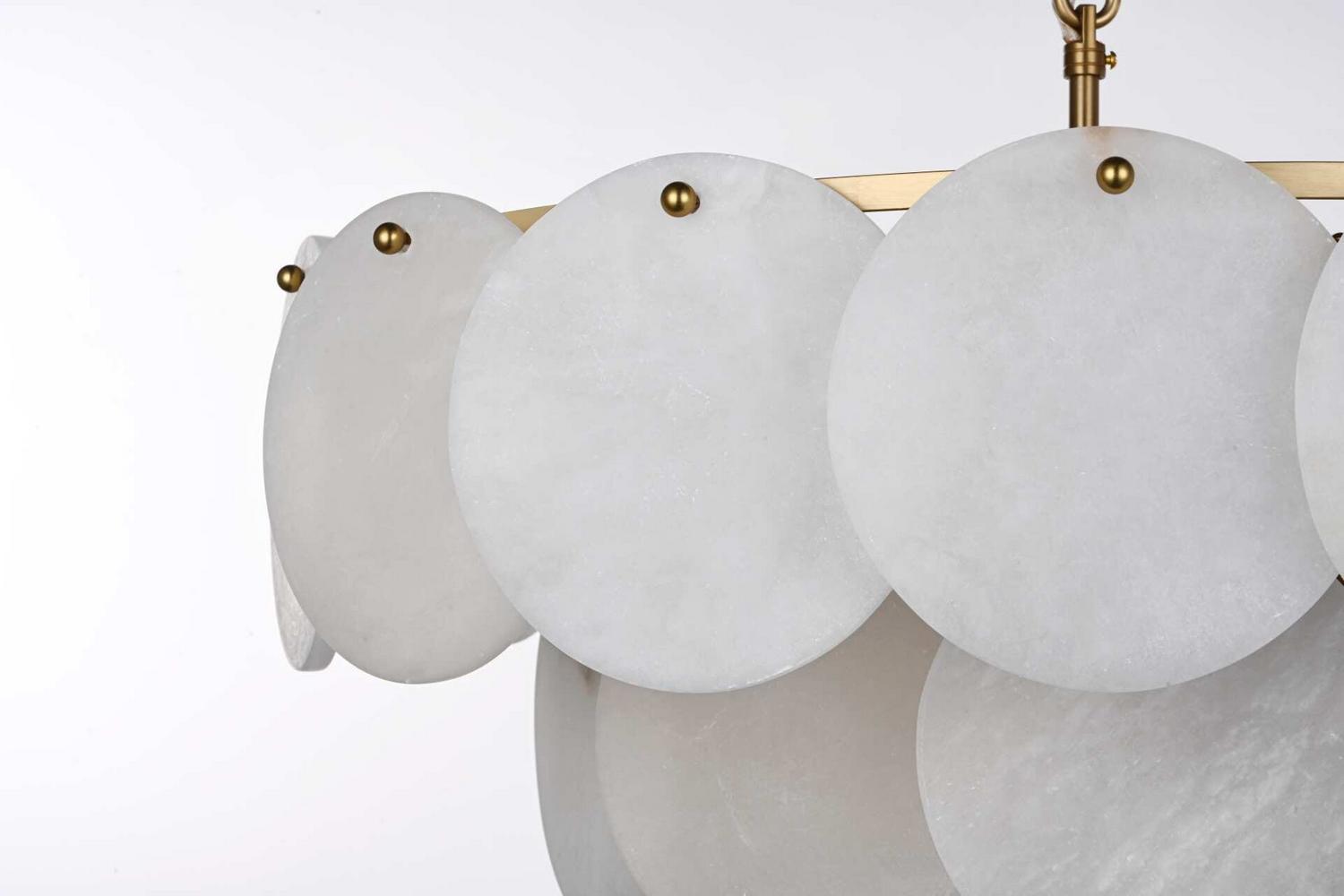 Elegant Lighting - 1010D24SG-11ST - 12 Light Chandelier - Charlotte - Satin Gold