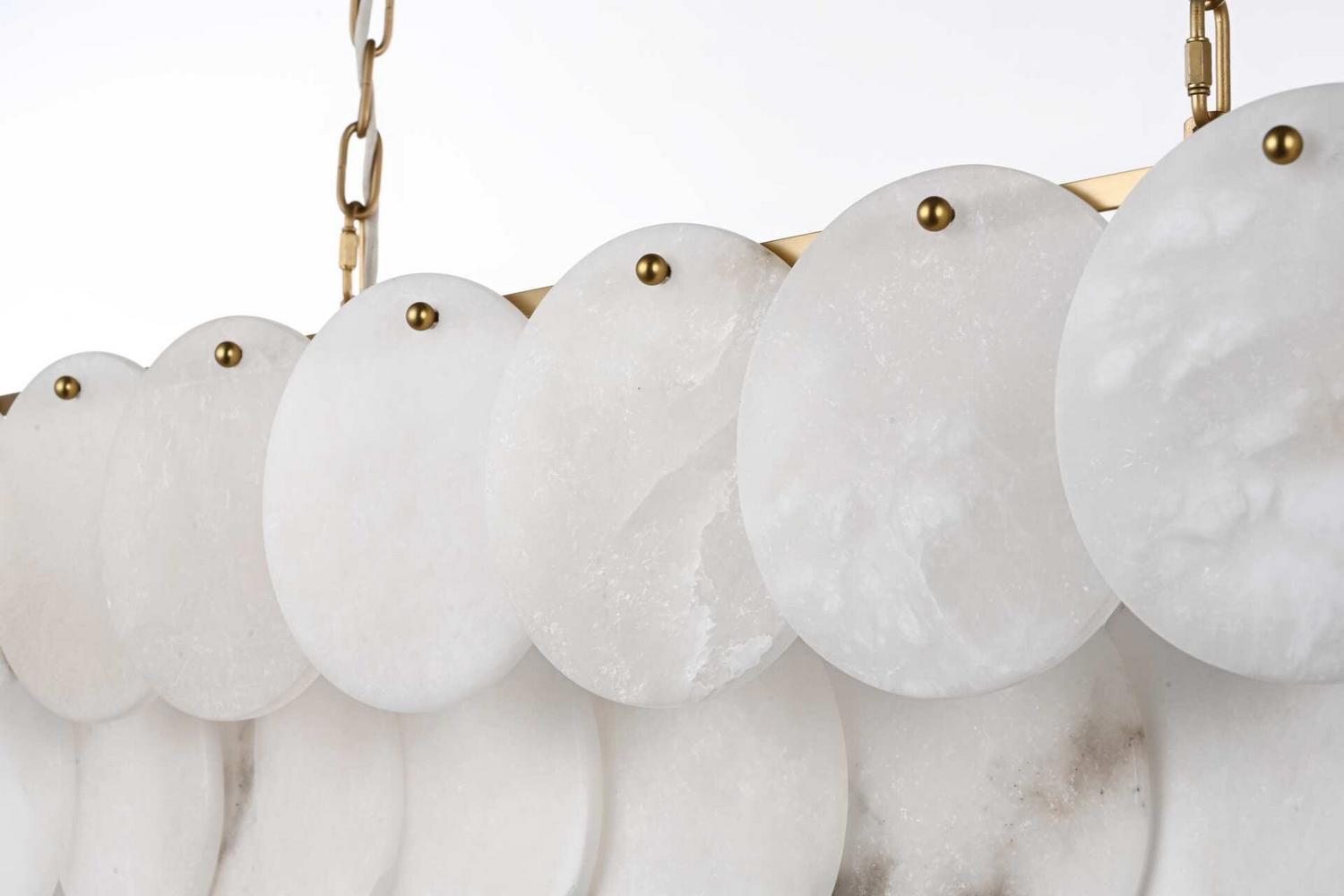 Elegant Lighting - 1010D42SG-11ST - 17 Light Chandelier - Charlotte - Satin Gold