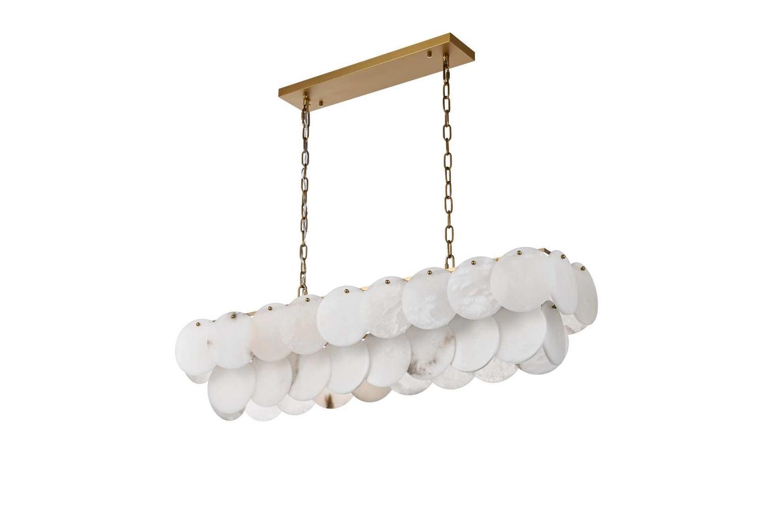 Elegant Lighting - 1010D42SG-11ST - 17 Light Chandelier - Charlotte - Satin Gold