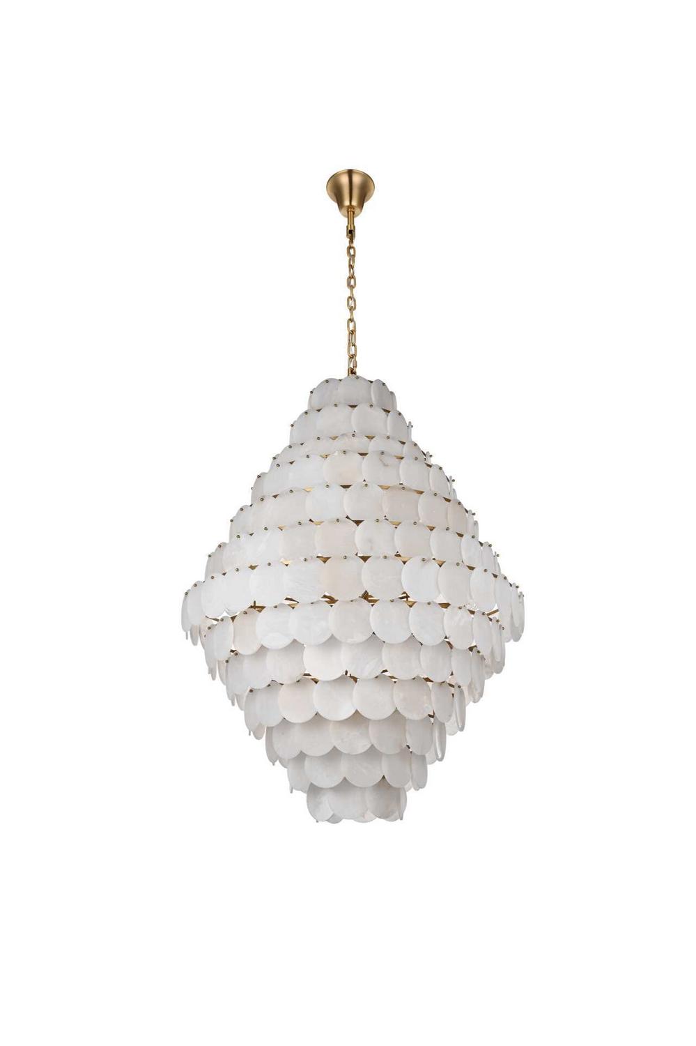 Elegant Lighting - 1010G48SG-11ST - 90 Light Chandelier - Charlotte - Satin Gold