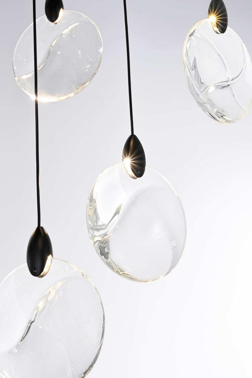 Elegant Lighting - 1012G36BK-01CR - LED Chandelier - Avery - Black