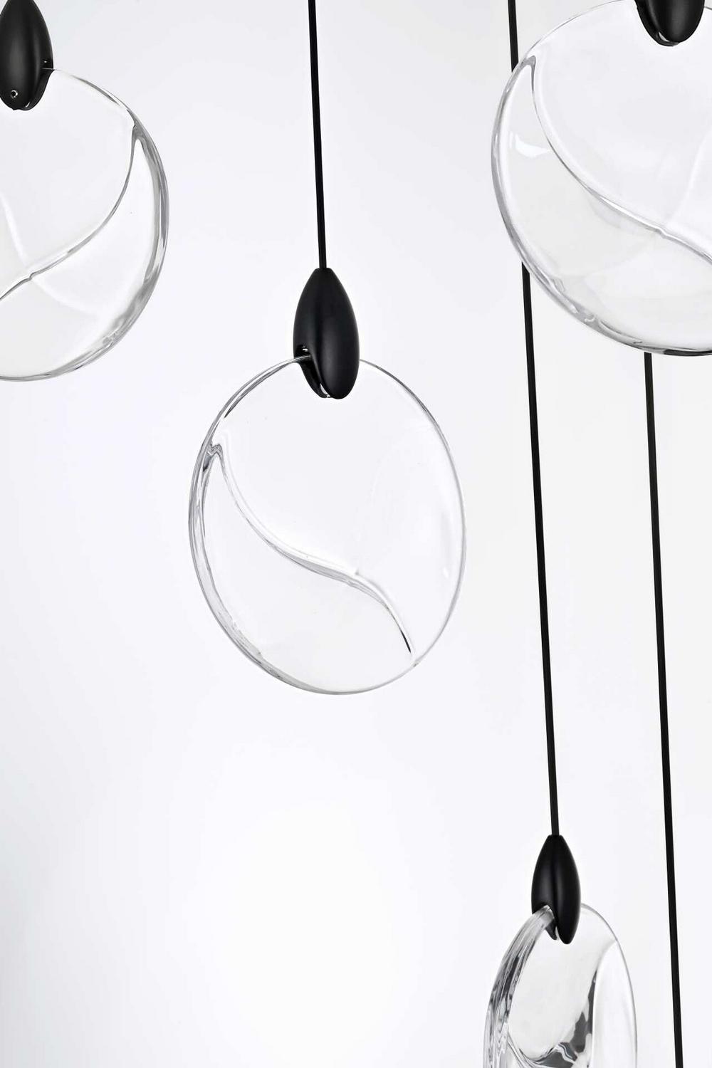 Elegant Lighting - 1012G36BK-01CR - LED Chandelier - Avery - Black