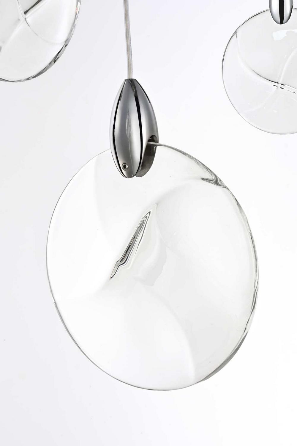 Elegant Lighting - 1012G36C-01CR - LED Chandelier - Avery - Chrome
