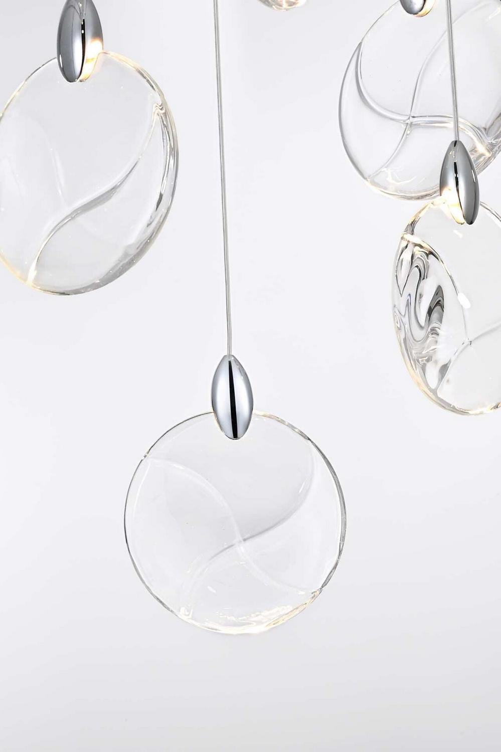 Elegant Lighting - 1012G36C-01CR - LED Chandelier - Avery - Chrome