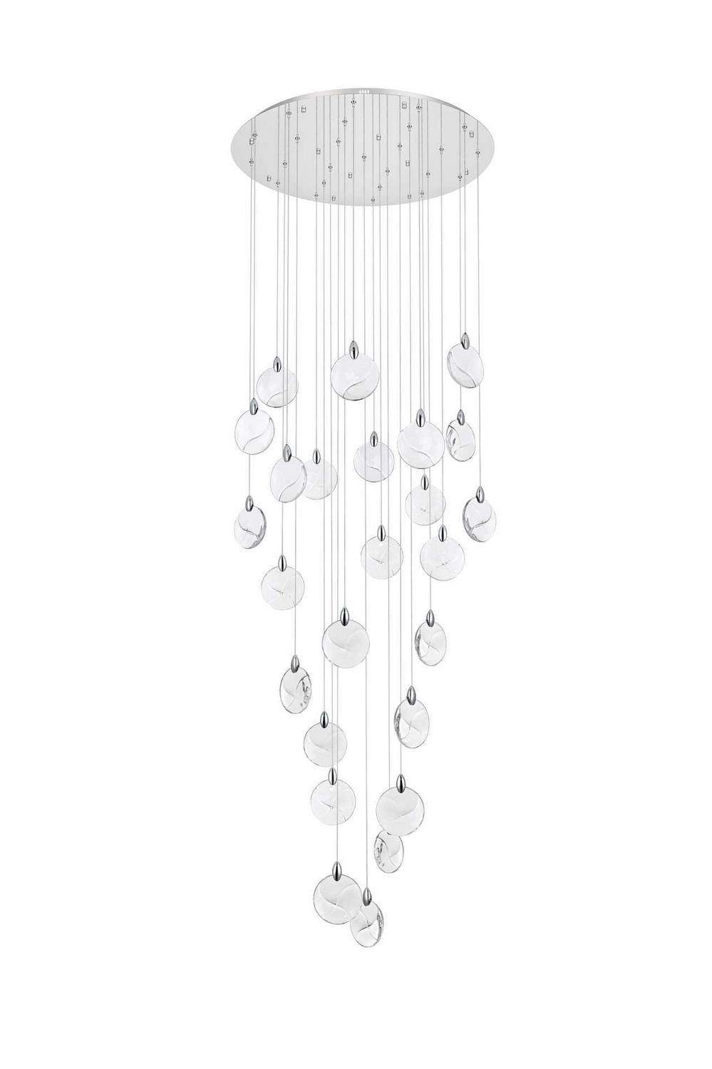 Elegant Lighting - 1012G36C-01CR - LED Chandelier - Avery - Chrome