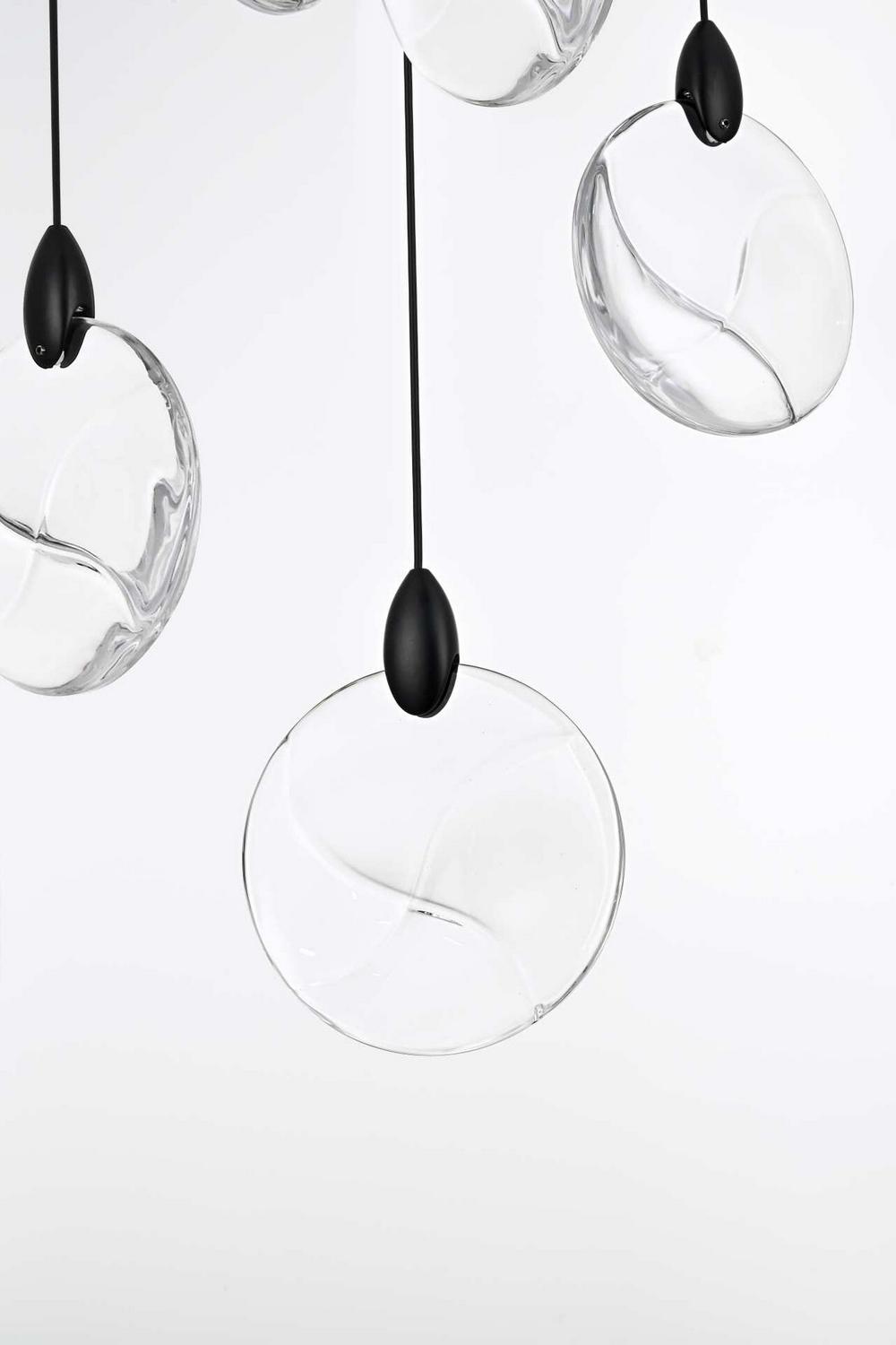 Elegant Lighting - 1012G42BK-01CR - LED Chandelier - Avery - Black