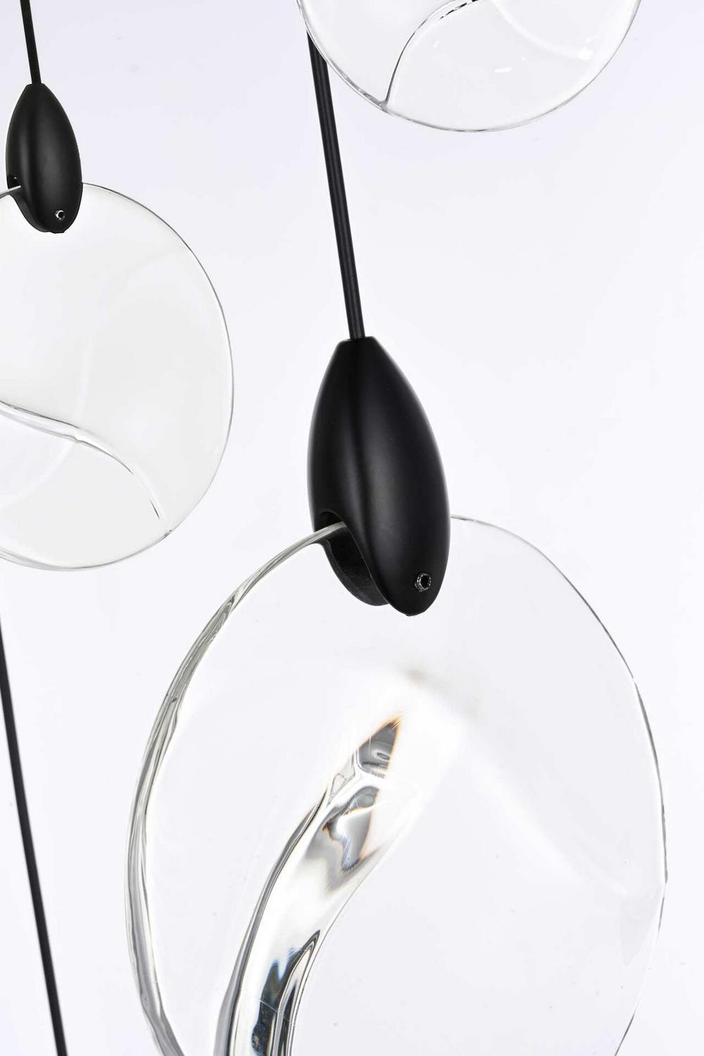Elegant Lighting - 1012G42BK-01CR - LED Chandelier - Avery - Black