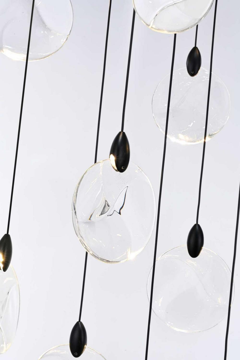 Elegant Lighting - 1012G42BK-01CR - LED Chandelier - Avery - Black