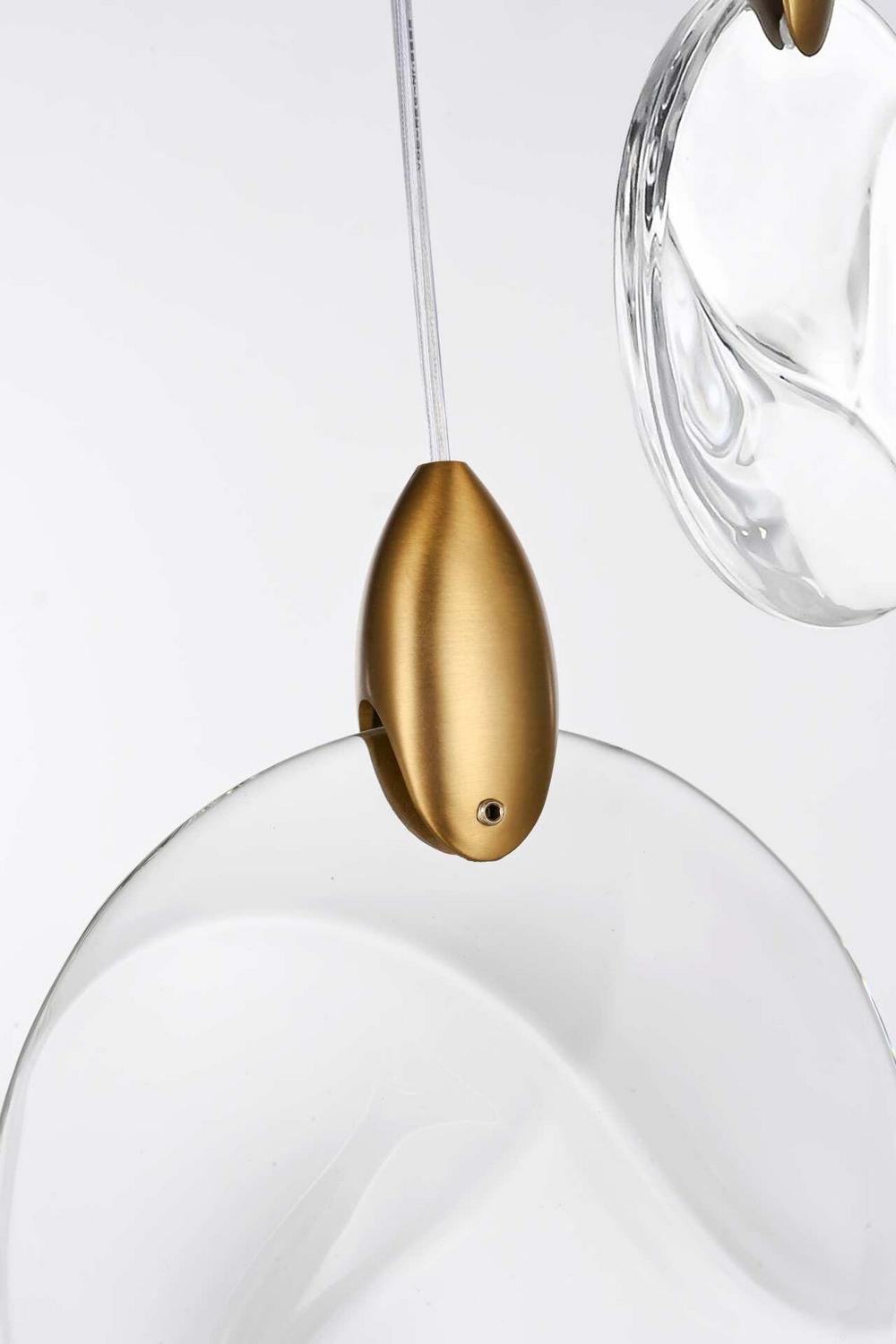 Elegant Lighting - 1012G42SG-01CR - LED Chandelier - Avery - Satin Gold