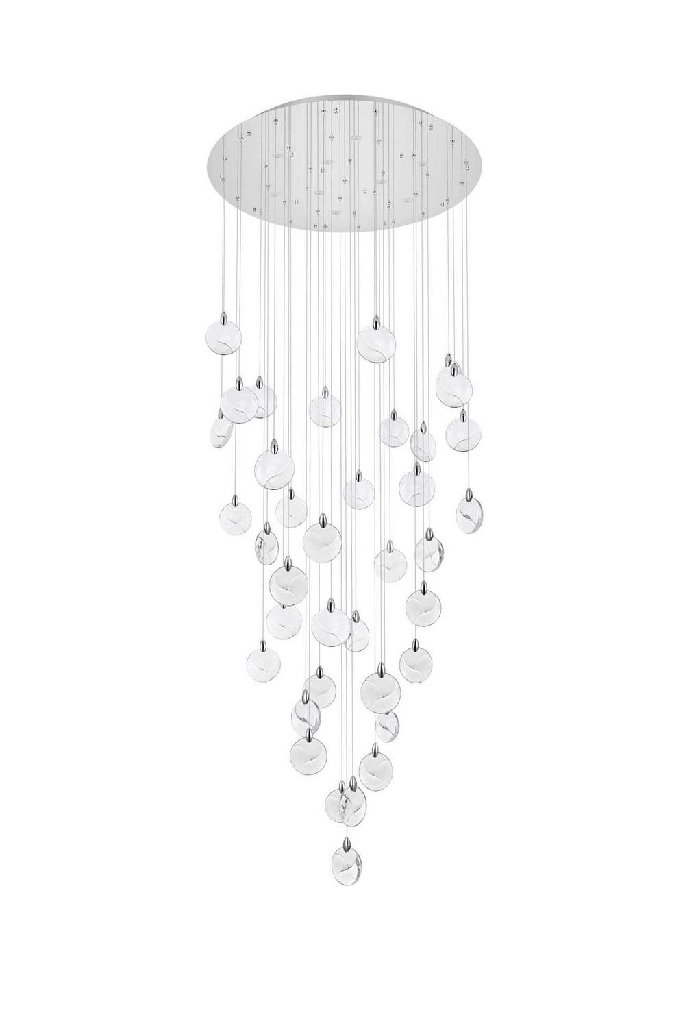 Elegant Lighting - 1012G48C-01CR - LED Chandelier - Avery - Chrome