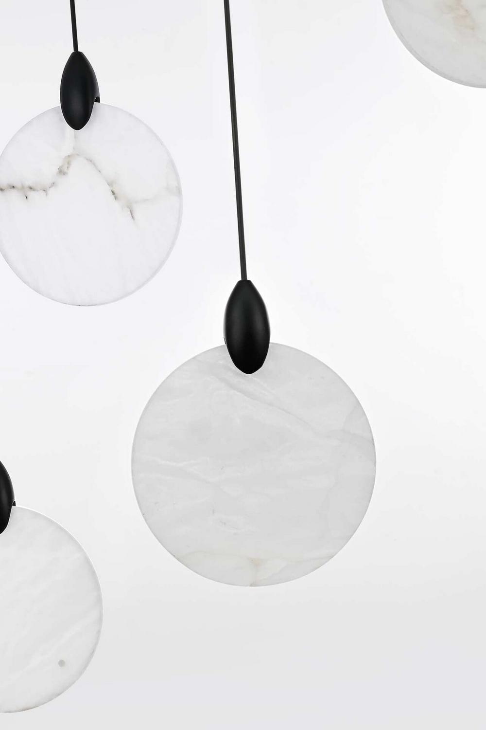 Elegant Lighting - 1012G36BK-11ST - LED Chandelier - Avery - Black