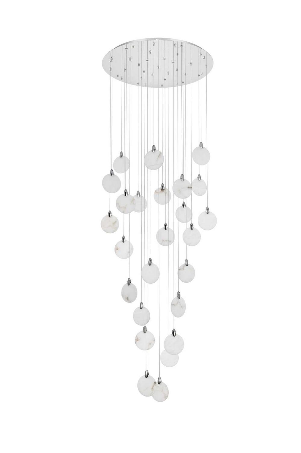Elegant Lighting - 1012G36C-11ST - LED Chandelier - Avery - Chrome