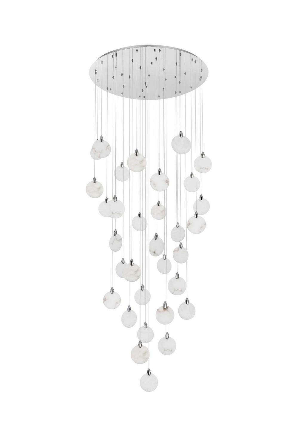 Elegant Lighting - 1012G42C-11ST - LED Chandelier - Avery - Chrome