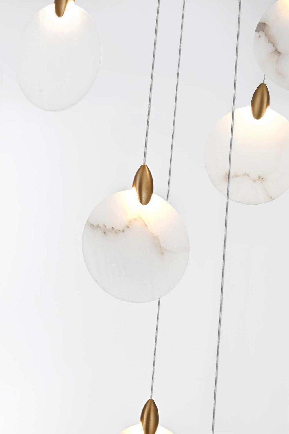 Elegant Lighting - 1012G42SG-11ST - LED Chandelier - Avery - Satin Gold