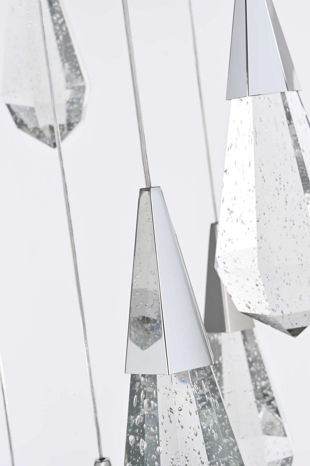 Elegant Lighting - 1013G36C-02CR - LED Chandelier - Amora - Chrome