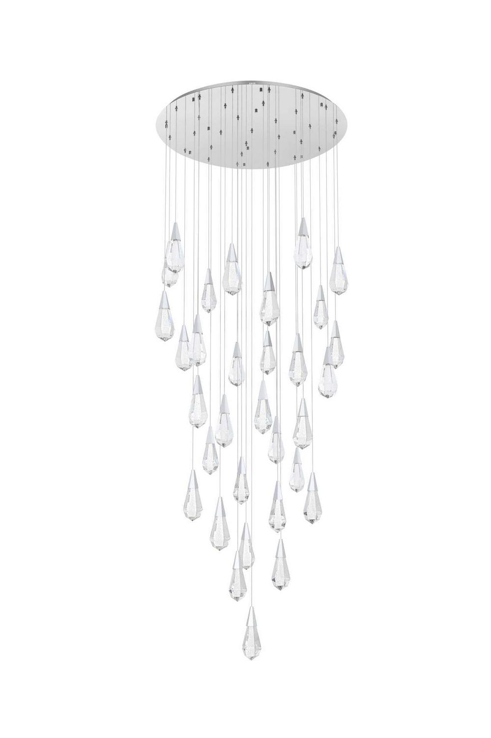 Elegant Lighting - 1013G42C-02CR - LED Chandelier - Amora - Chrome