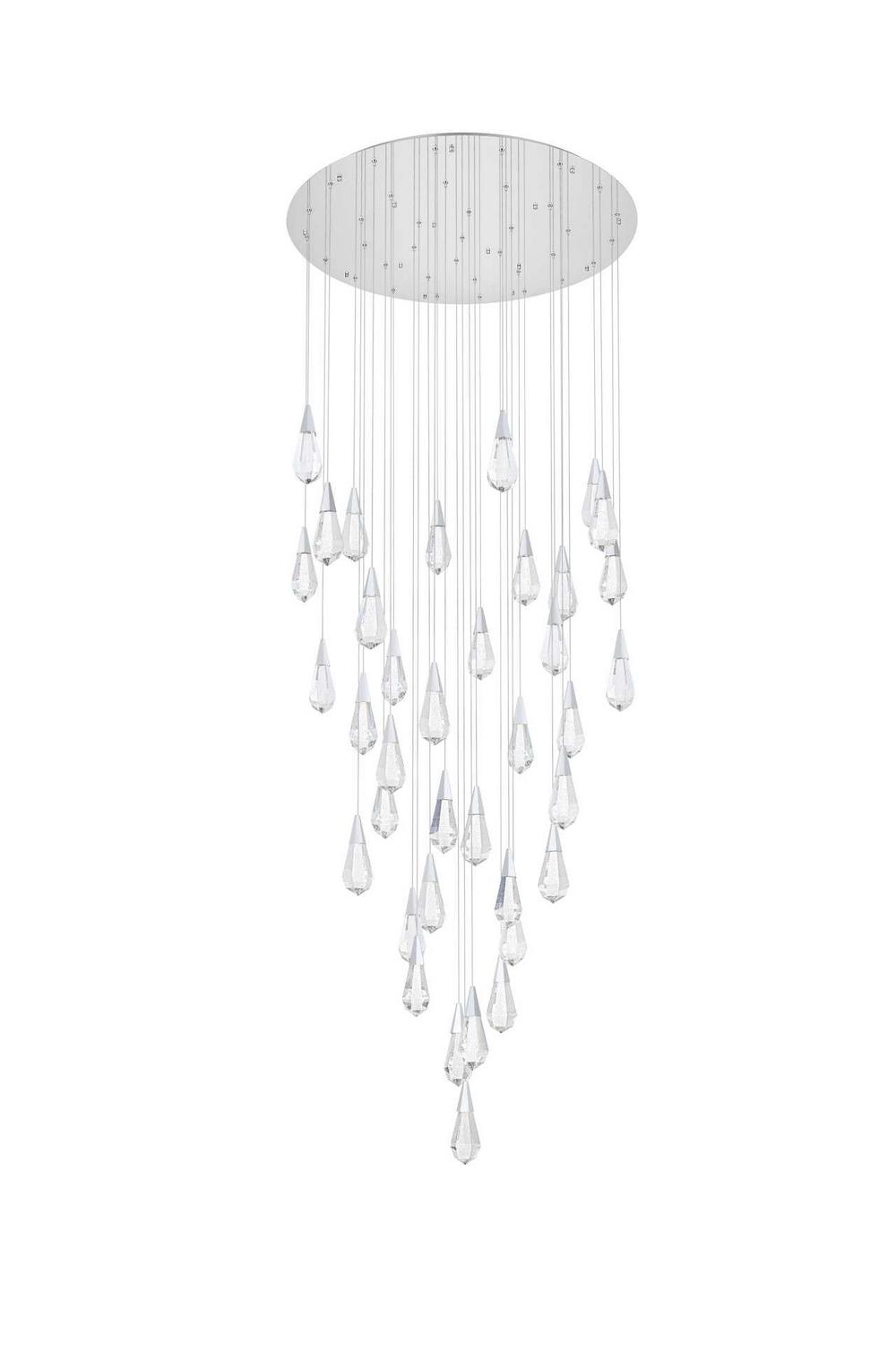 Elegant Lighting - 1013G48C-02CR - LED Chandelier - Amora - Chrome