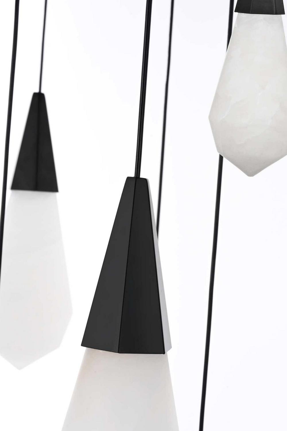 Elegant Lighting - 1013G36BK-22ST - LED Chandelier - Amora - Black