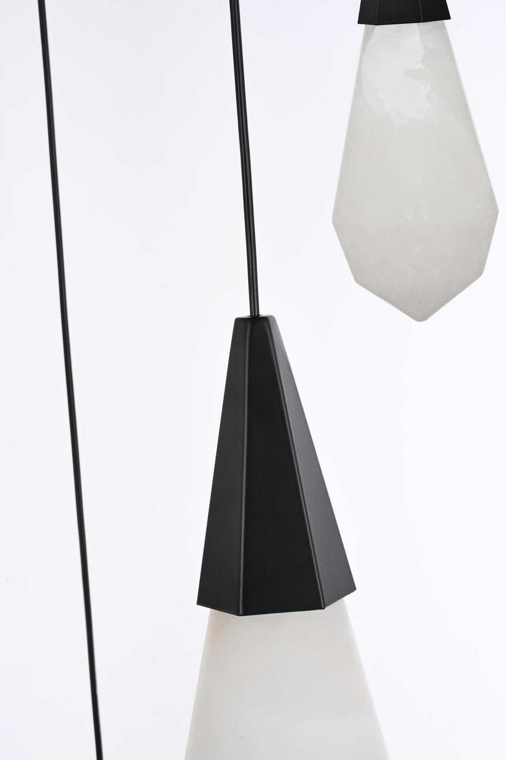 Elegant Lighting - 1013G42BK-22ST - LED Chandelier - Amora - Black