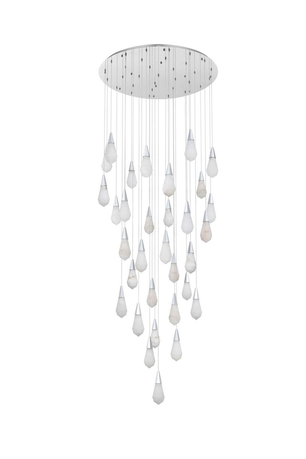 Elegant Lighting - 1013G42C-22ST - LED Chandelier - Amora - Chrome