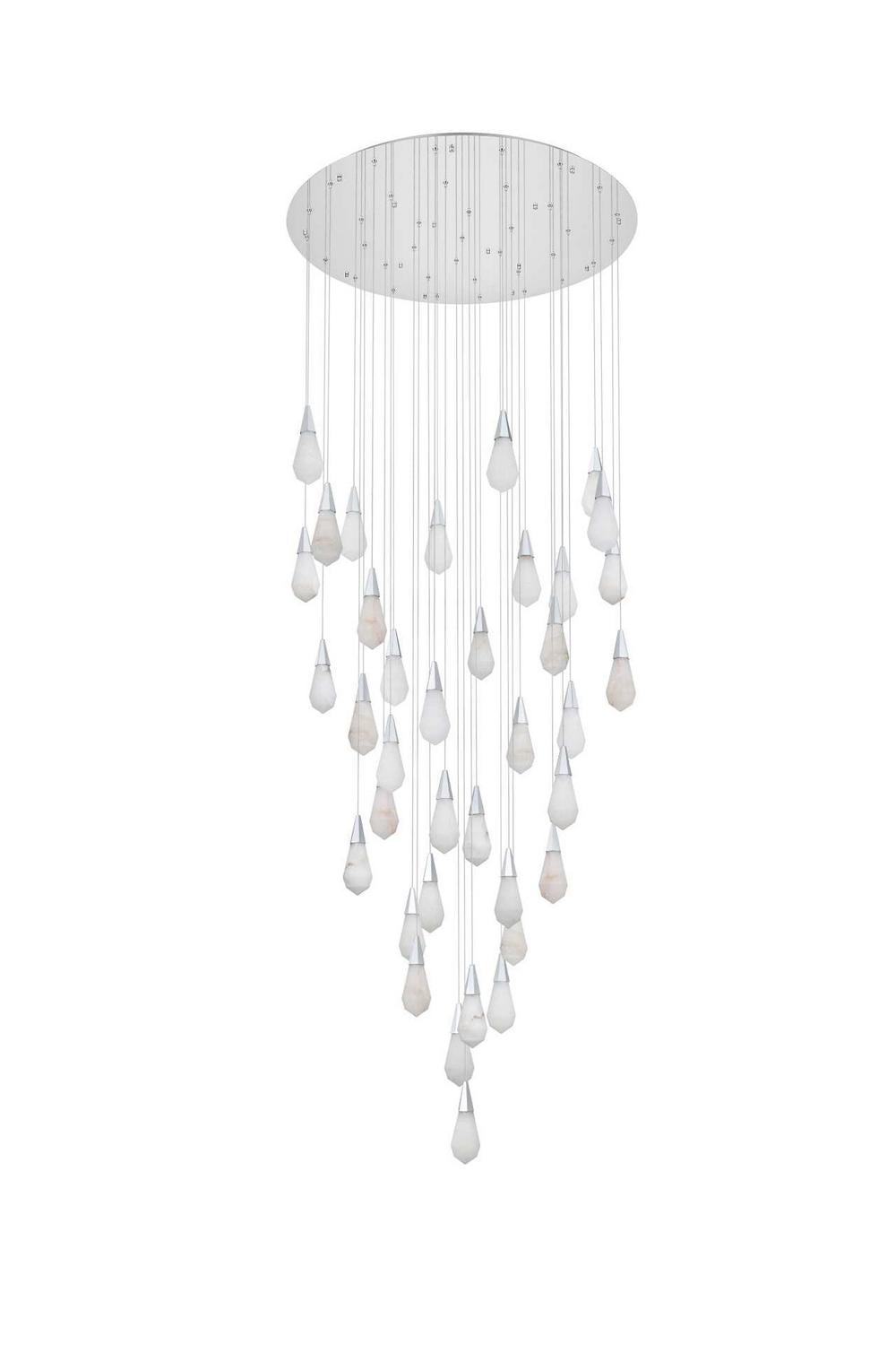 Elegant Lighting - 1013G48C-22ST - LED Chandelier - Amora - Chrome