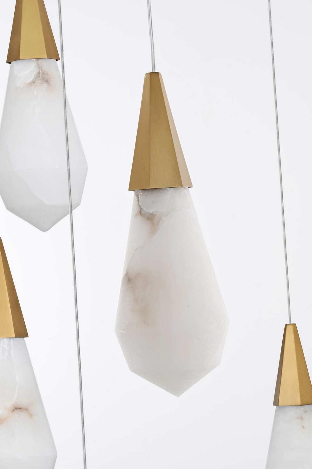 Elegant Lighting - 1013G48SG-22ST - LED Chandelier - Amora - Satin Gold