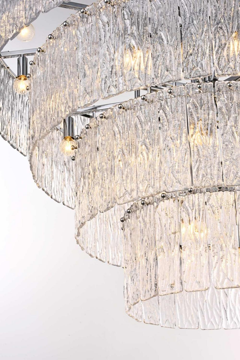 Elegant Lighting - 1015D40C-03GL - 34 Light Chandelier - Georgina - Chrome