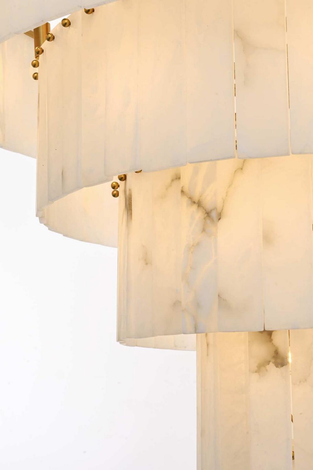 Elegant Lighting - 1015G40SG-33ST - 59 Light Chandelier - Georgina - Satin Gold