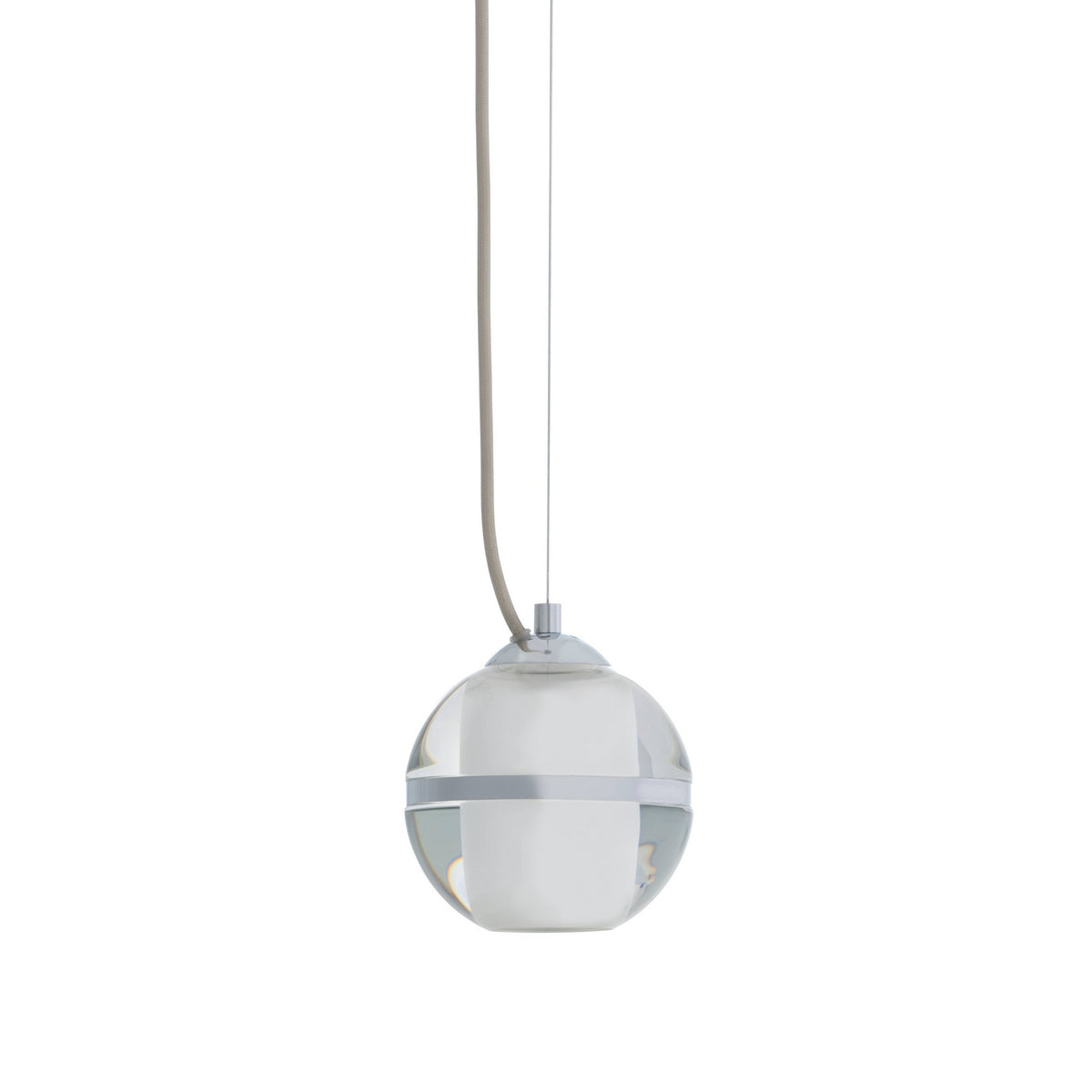 Arteriors - DPC41 - One Light Pendant - Noble - Clear/Chrome