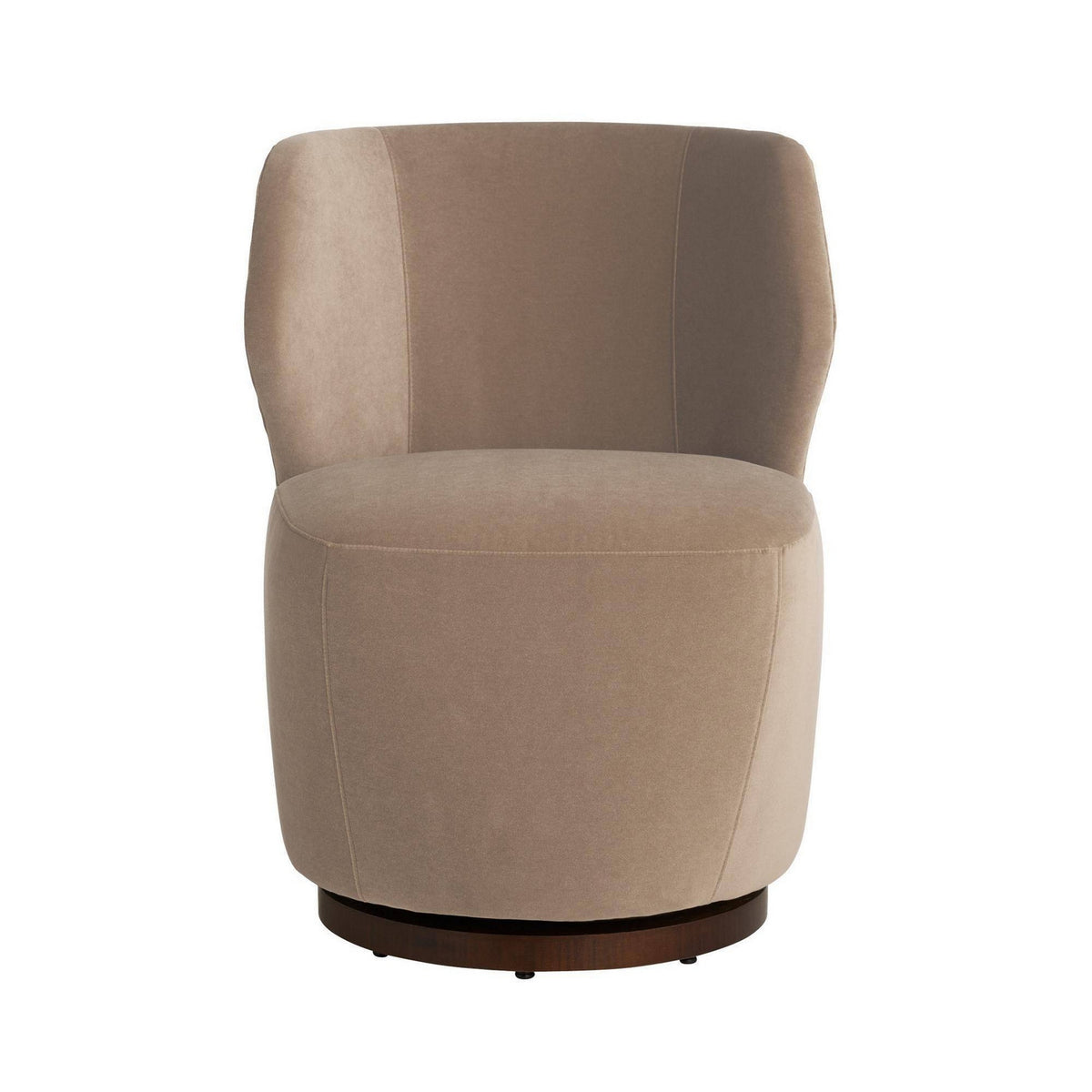Arteriors - FRU15 - Chair - Poppy - Cocoa/Dark Walnut