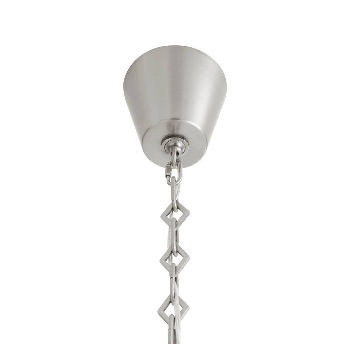 Arteriors - DPC36 - LED Pendant - Berkley - Clear/Vintage Silver