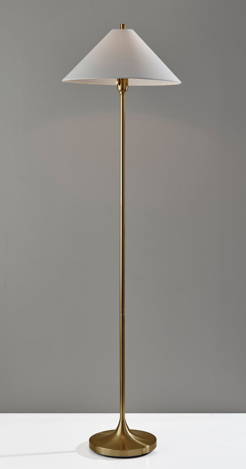 Adesso Home - 2620-21 - Floor Lamp - Esme - Antique Brass