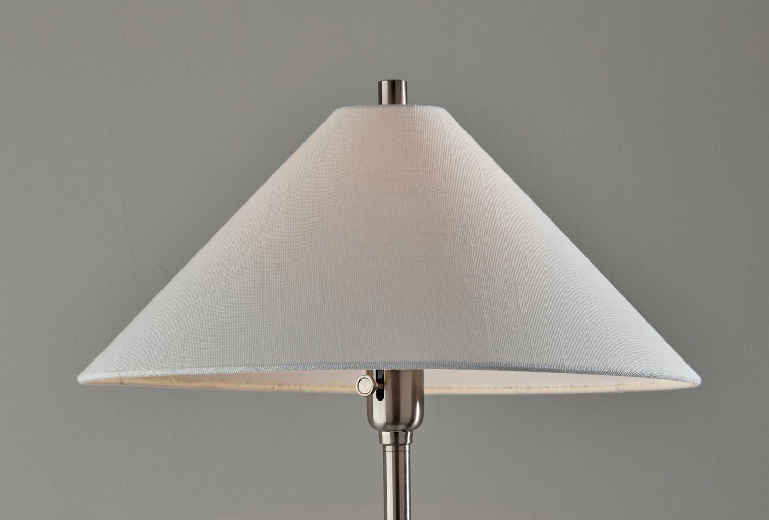 Adesso Home - 2620-22 - Floor Lamp - Esme - Brushed Steel