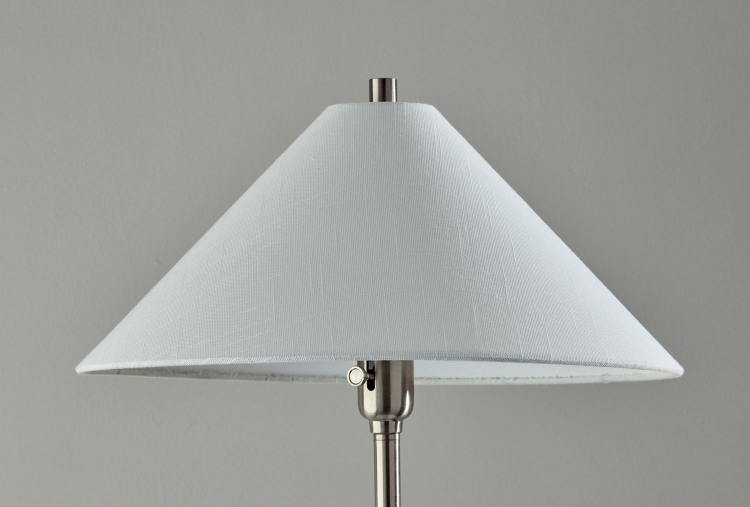 Adesso Home - 2620-22 - Floor Lamp - Esme - Brushed Steel