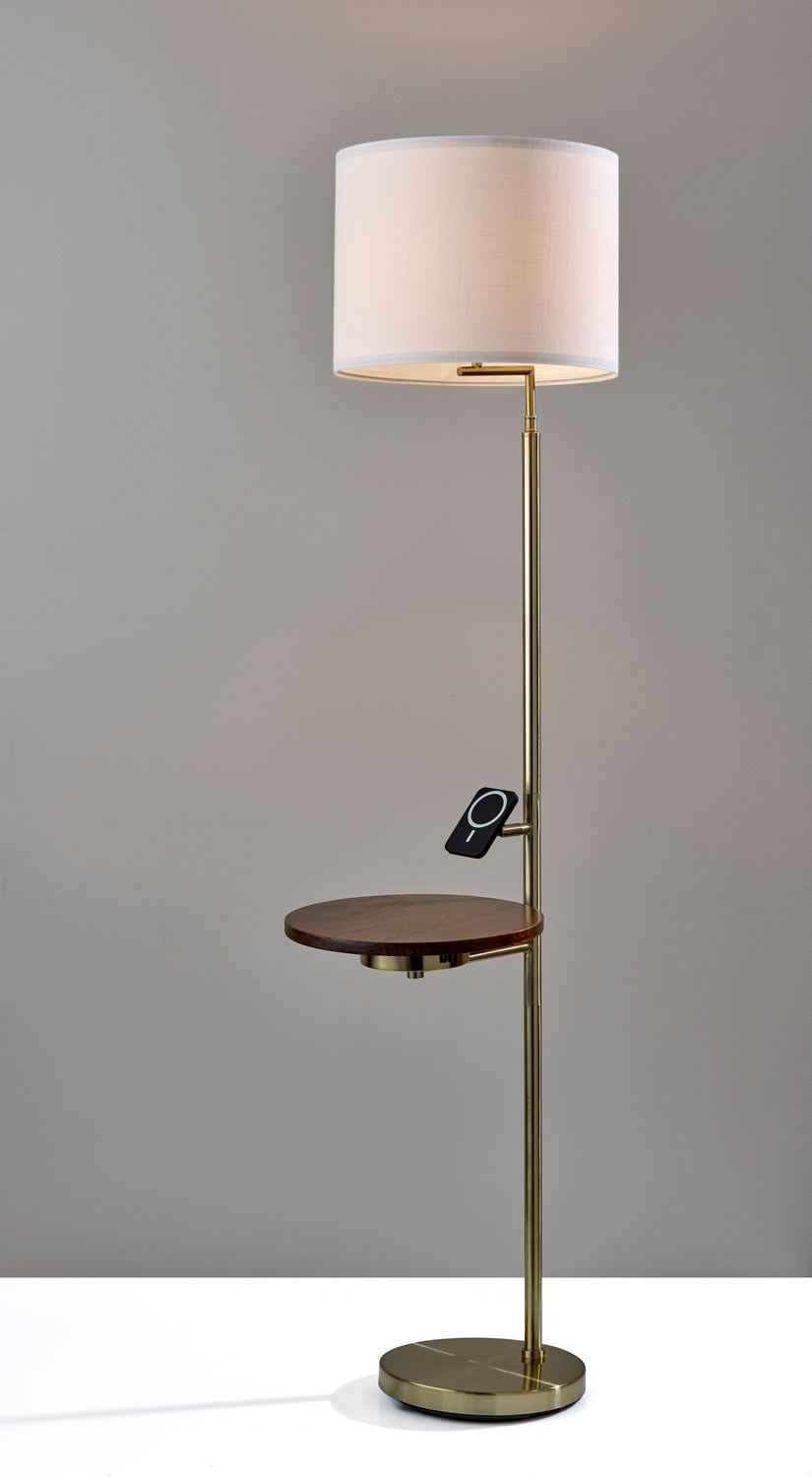 Adesso Home - 2621-21 - Floor Lamp - Wyatt - Antique Brass
