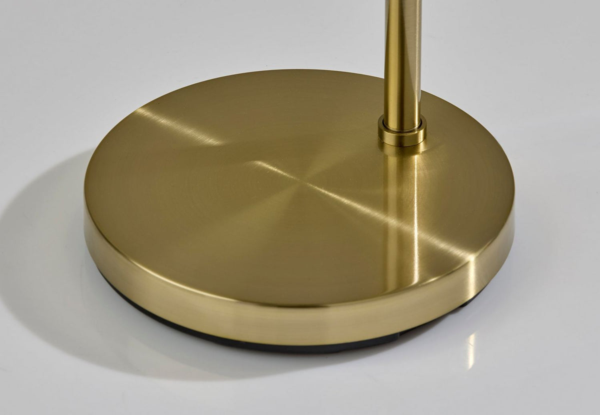 Adesso Home - 2621-21 - Floor Lamp - Wyatt - Antique Brass