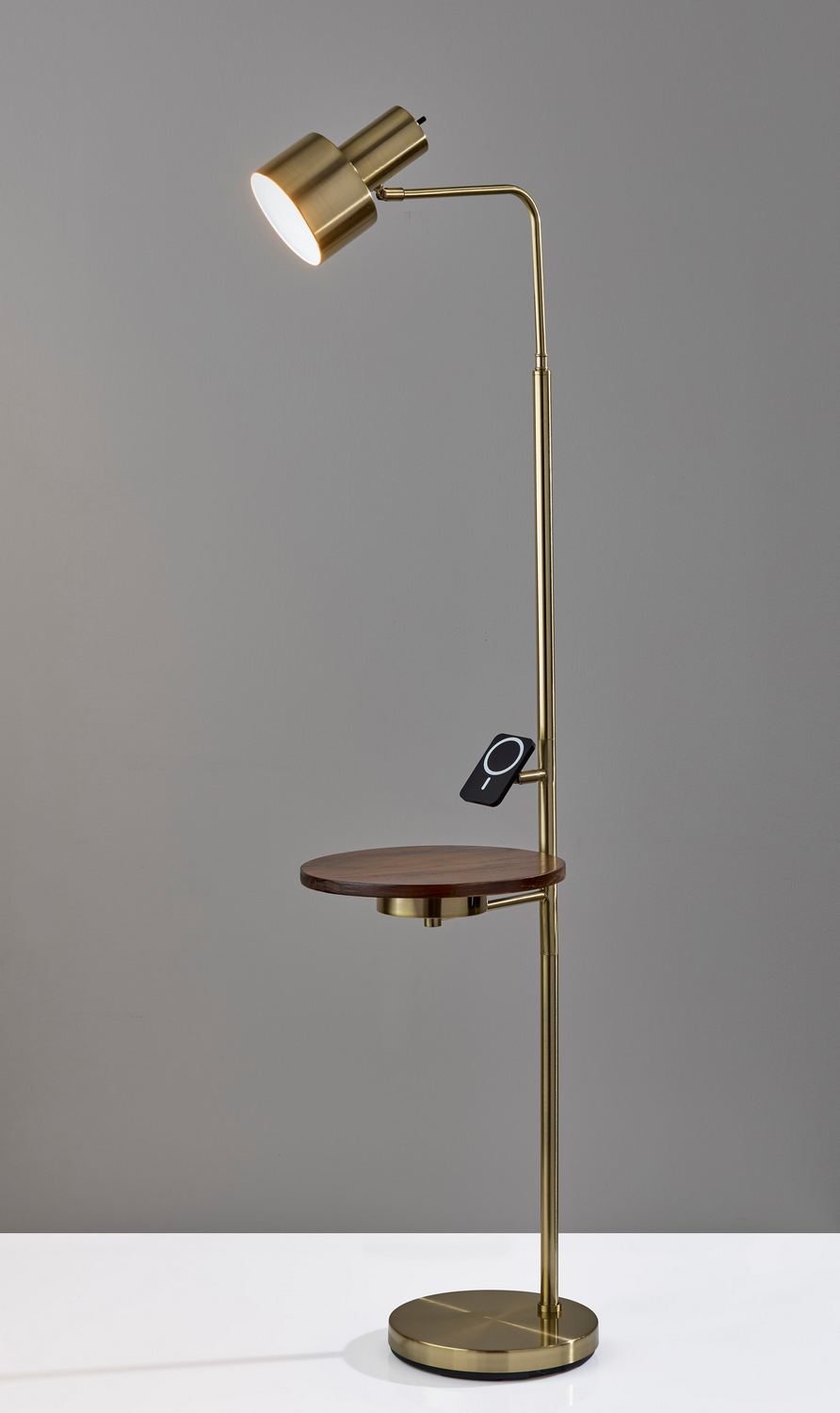 Adesso Home - 2622-21 - Floor Lamp - Rowe - Antique Brass