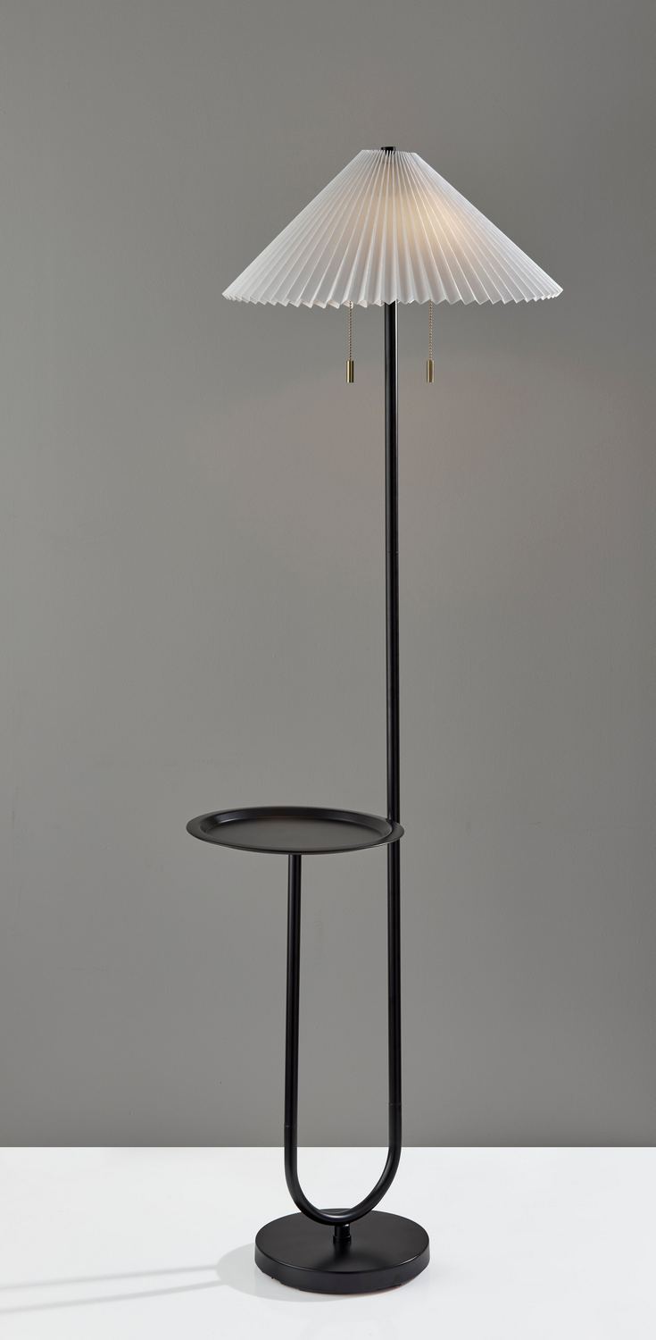 Adesso Home - 2623-01 - Floor Lamp - Uma - Black