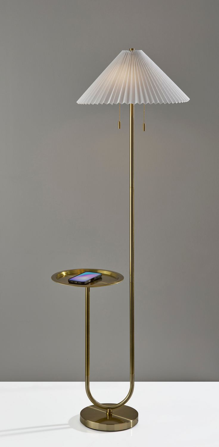 Adesso Home - 2623-21 - Floor Lamp - Uma - Antique Brass