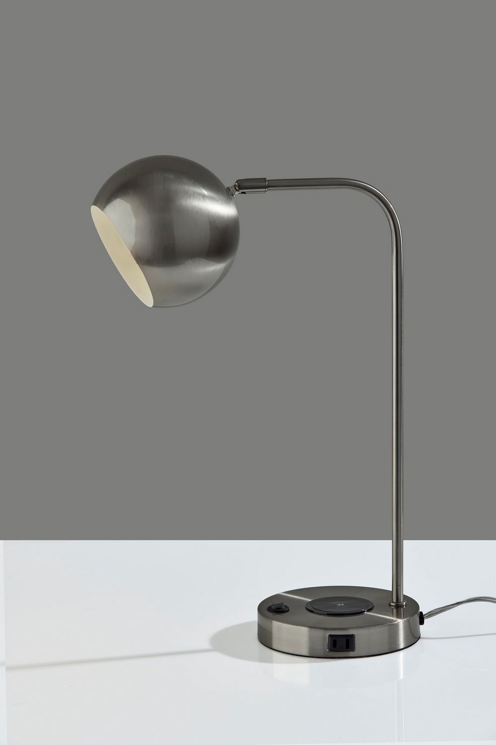 Adesso Home - 2624-22 - Desk Lamp - Emery - Brushed Steel