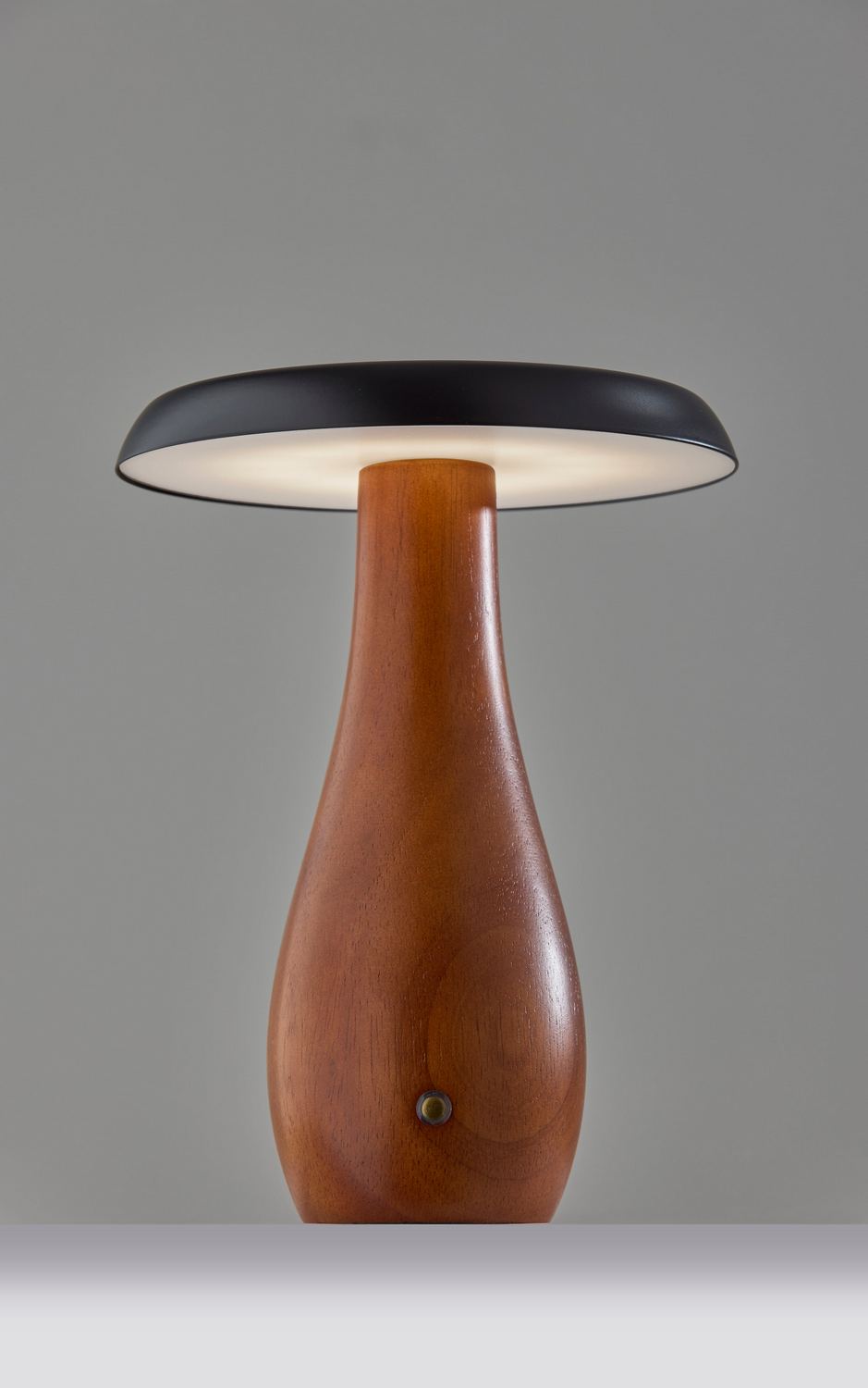 Adesso Home - 3196-15 - LED Table Lamp - Naya - Walnut Wood Base