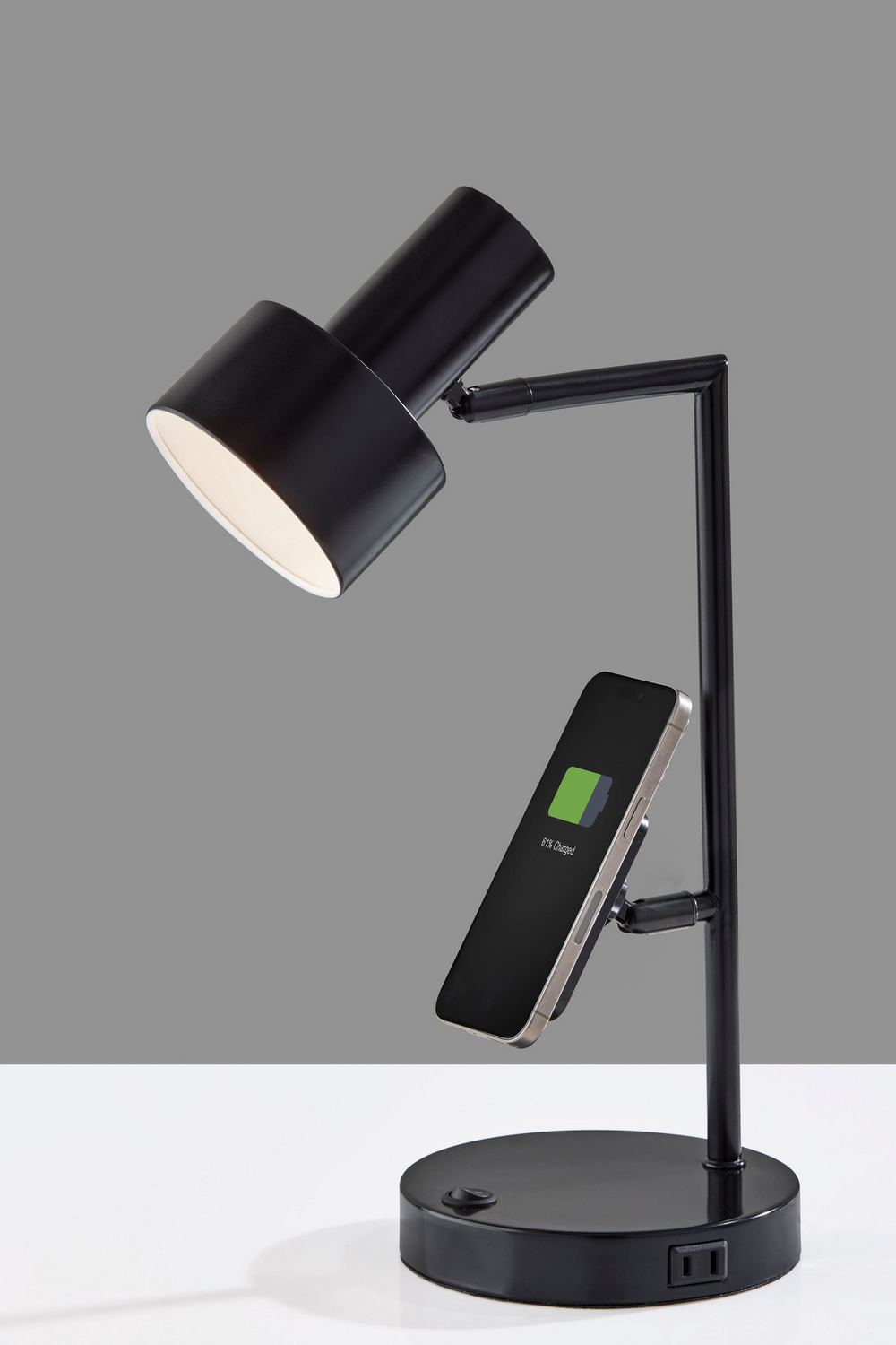 Adesso Home - 2606-01 - Desk Lamp - Rowe - Black
