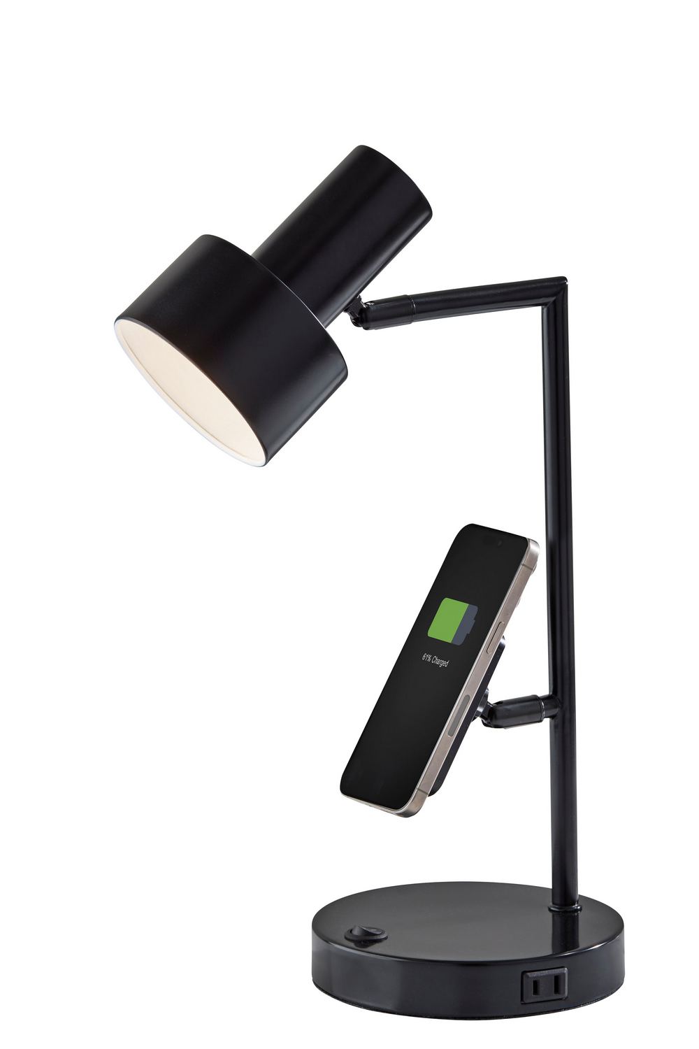 Adesso Home - 2606-01 - Desk Lamp - Rowe - Black