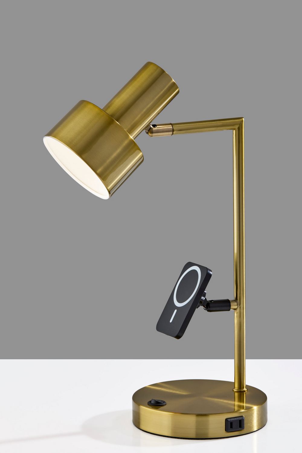 Adesso Home - 2606-21 - Desk Lamp - Rowe - Antique Brass